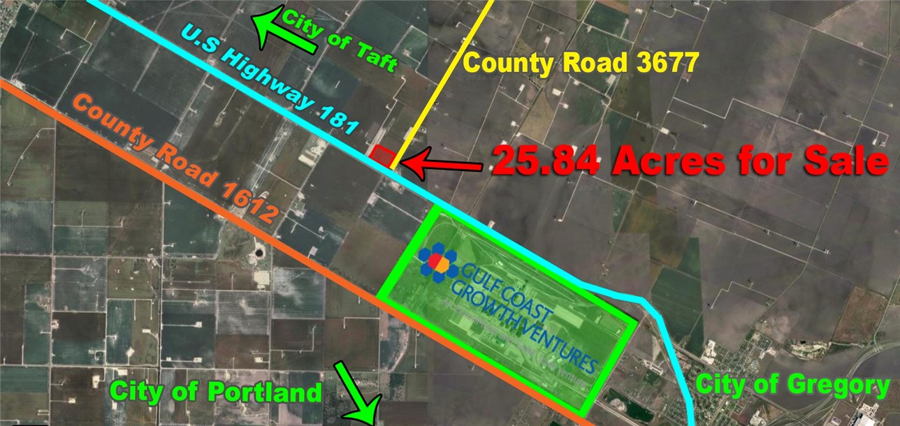 NW Corner Highway 181 & County Road 3677 Gregory TX 78359