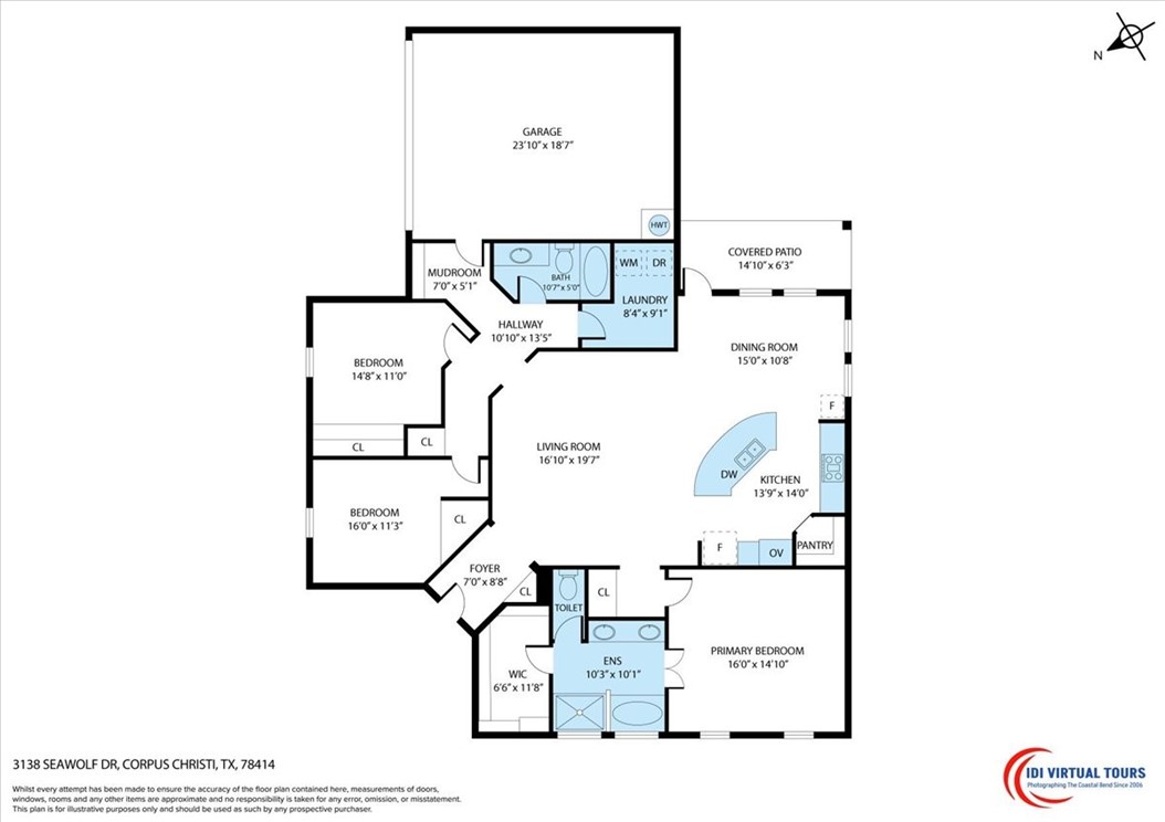 3138 Seawolf Drive Corpus Christi TX 78414