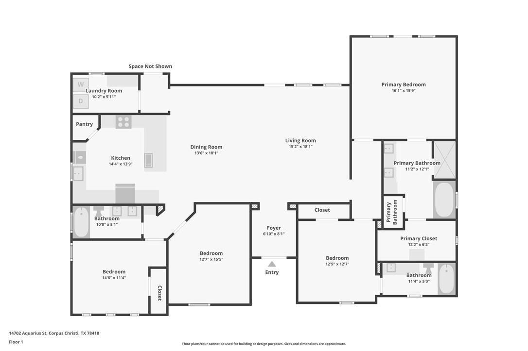 14702 Aquarius Street Corpus Christi TX 78418