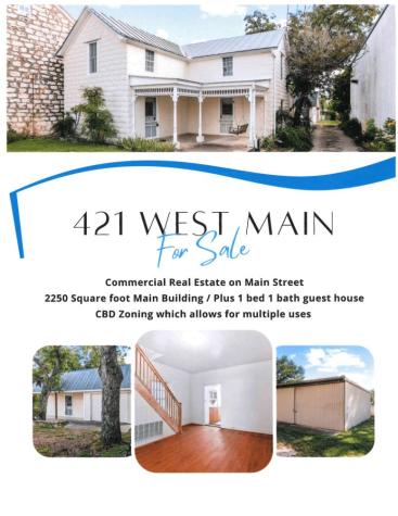 421 W Main Street Fredericksburg TX 78624