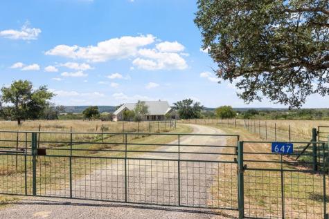 647 Funf Kinder Road Fredericksburg TX 78624
