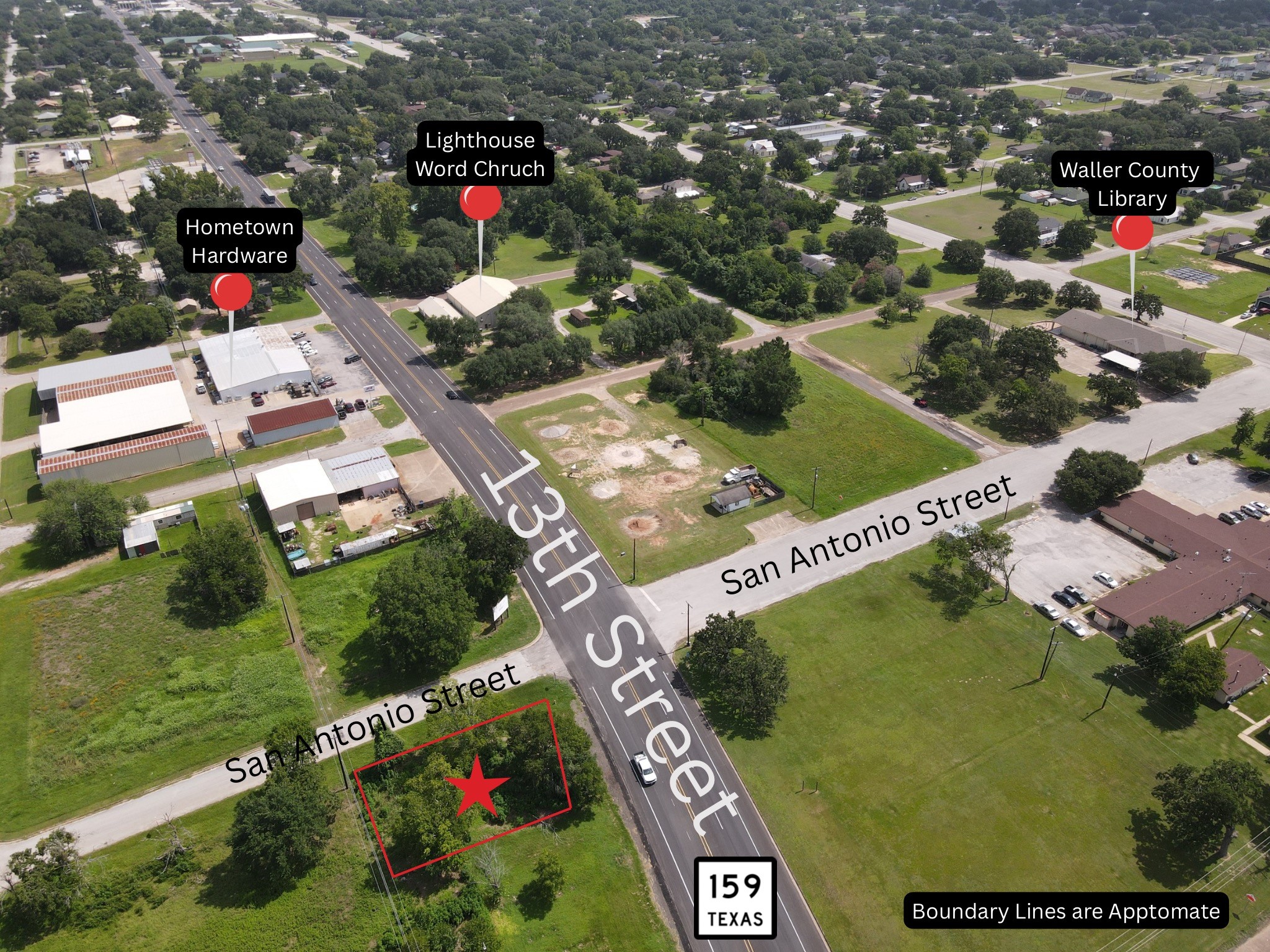 Lot 6 Fm 159 / 13th Street Hempstead TX 77445