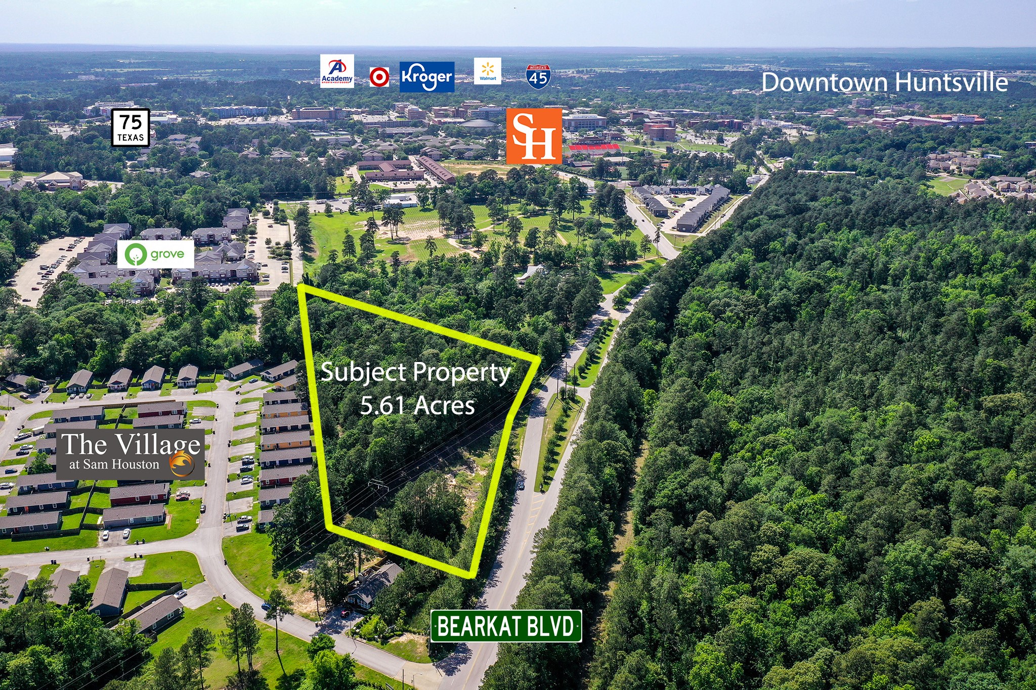 5.61 Acres Bearkat Boulevard Huntsville TX 77340