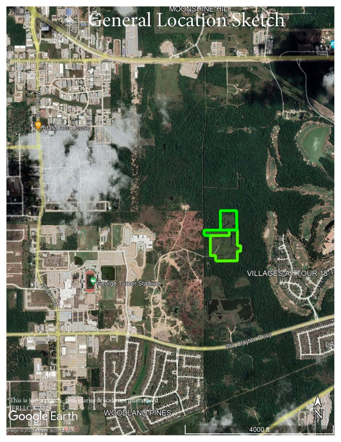 111 Moonshine Hill/will Clayton Parkway Road Houston TX 77338