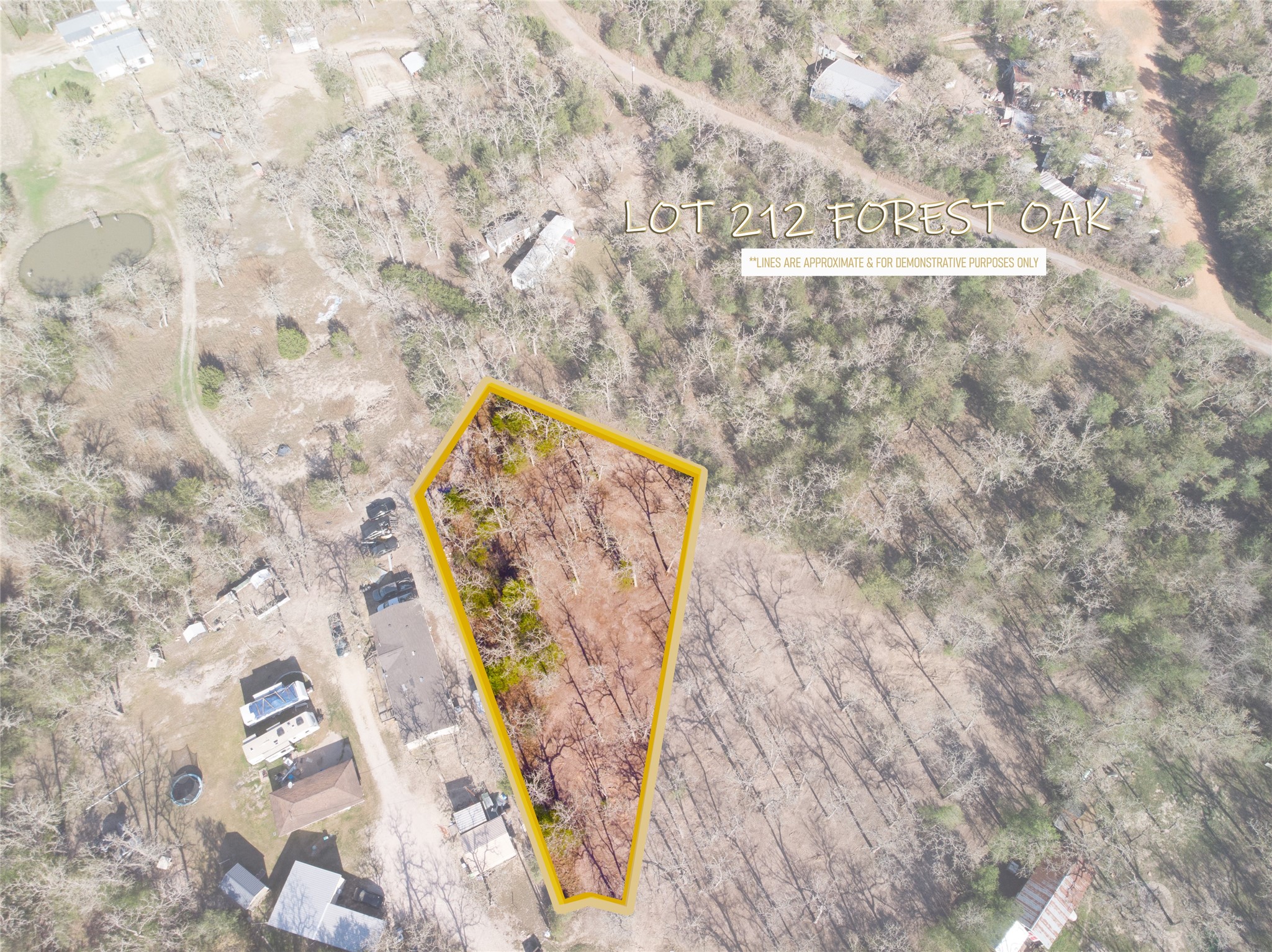 Lots 211 & 212 Forest Oak Drive Somerville TX 77879