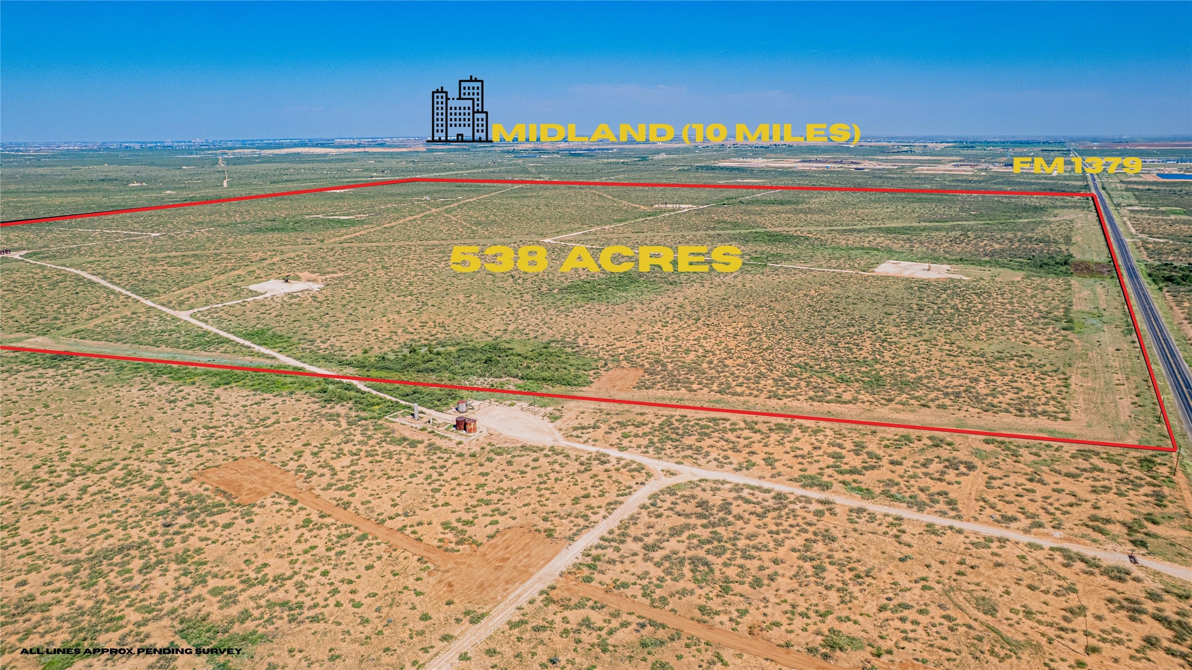 Tbd 538ac Fm 1379 Midland TX 79706