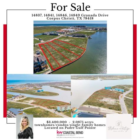 14837 14841 14846 14849 Granada Drive Corpus Christi TX 78418
