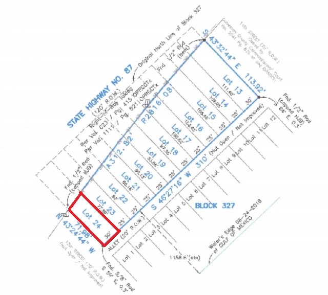 Lot 24 Highway 87 Port Bolivar TX 77650