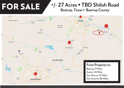 Tbd (27 Acres) Shiloh Road Bastrop TX 78602