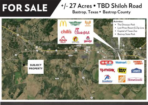 Tbd (27 Acres) Shiloh Road Bastrop TX 78602