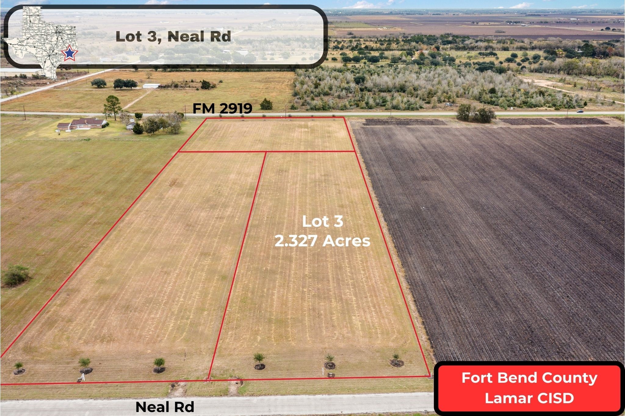 Lot 3 Neal Road Beasley TX 77417
