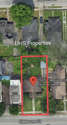 1505 Cleburne Street Houston TX 77004