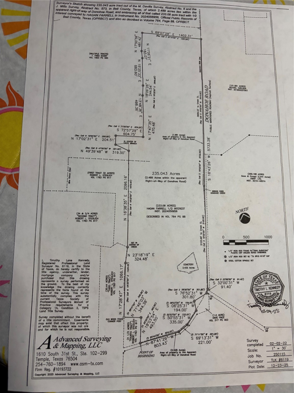 Tbd Donahoe Road Bartlett TX 76511