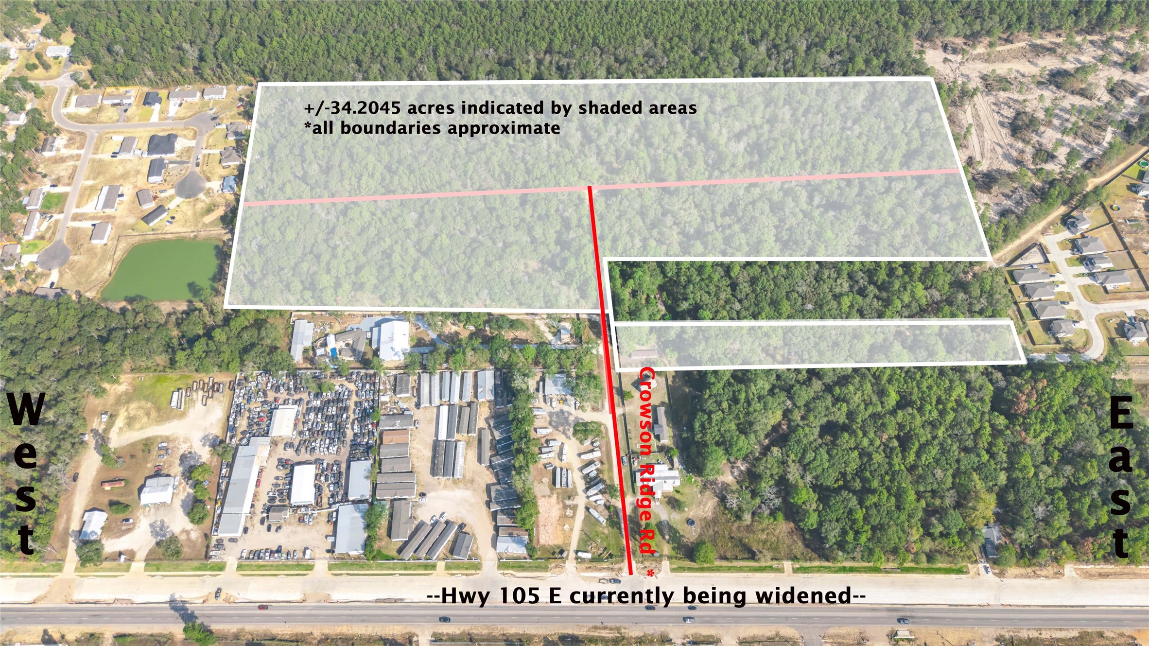 Highway 105 E/ Crowson Ridge Road Conroe TX 77306