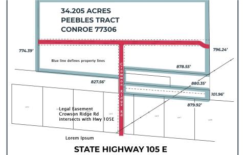 Highway 105 E/ Crowson Ridge Road Conroe TX 77306