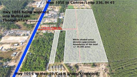 Highway 105 E/ Crowson Ridge Road Conroe TX 77306