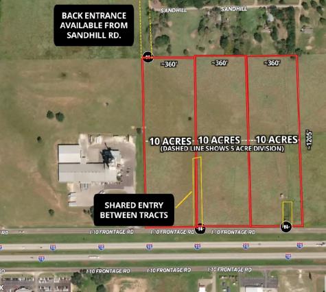 Tbd I10 Frontage Road Road Weimar TX 78962