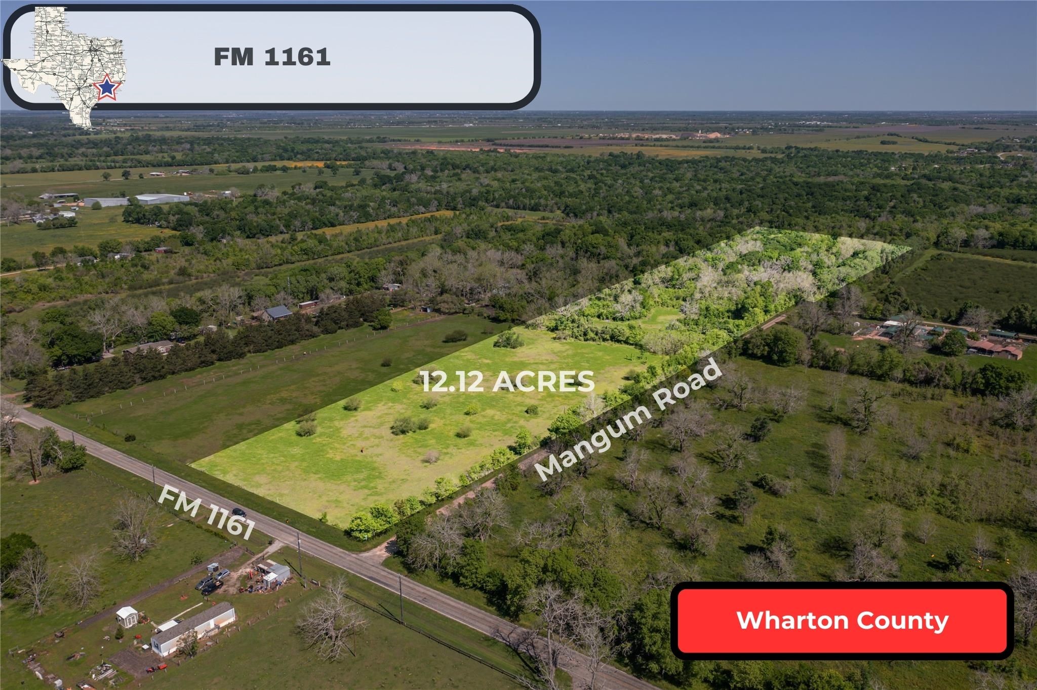 0 Fm 1161 Hungerford TX 77448