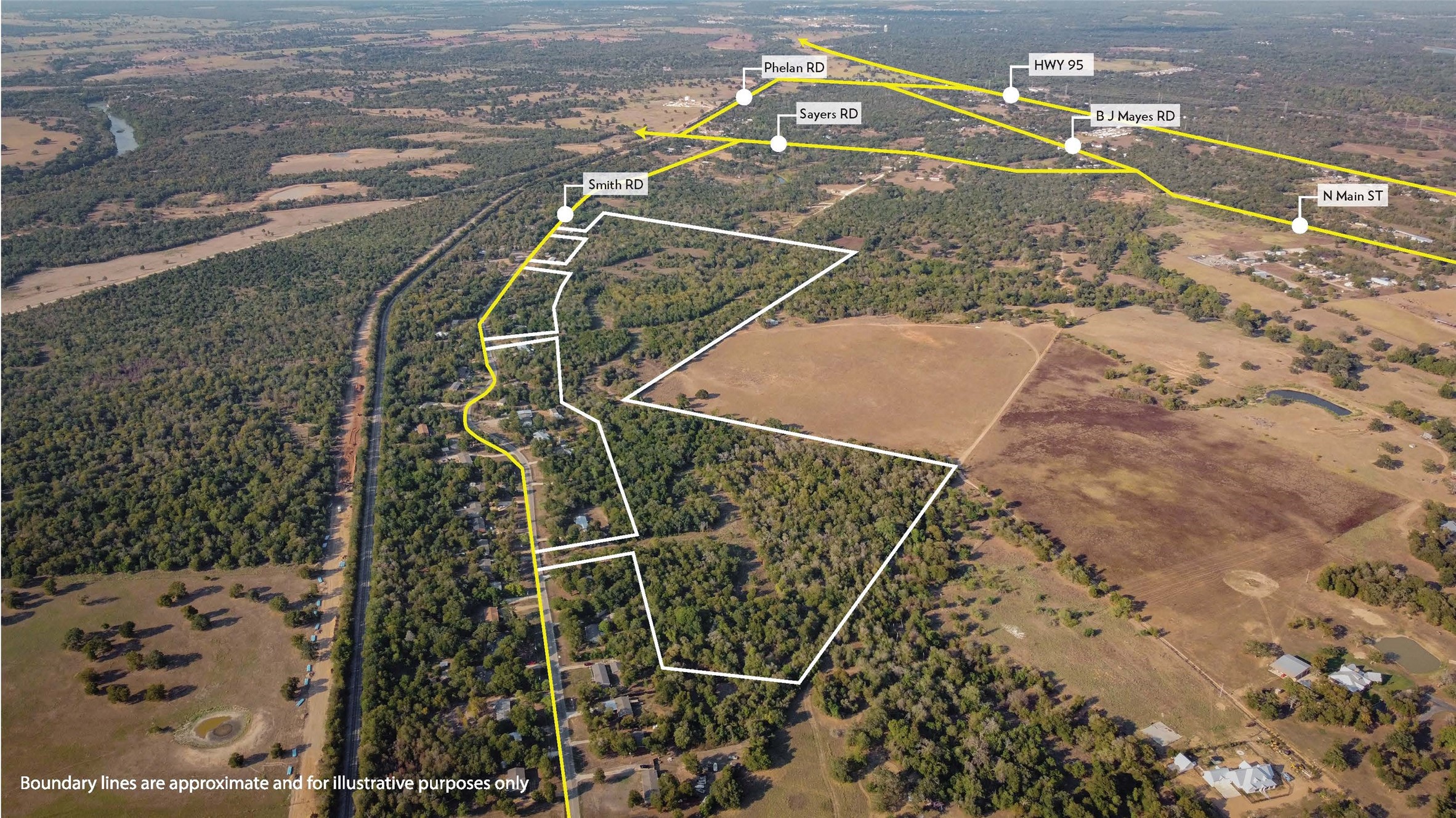 Tbd (88.852 Acres) Smith Road Bastrop TX 78602