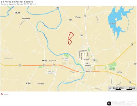 Tbd (88.852 Acres) Smith Road Bastrop TX 78602