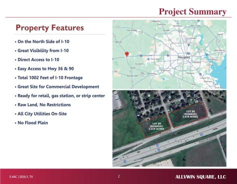 0 Kersten Road Sealy TX 77474