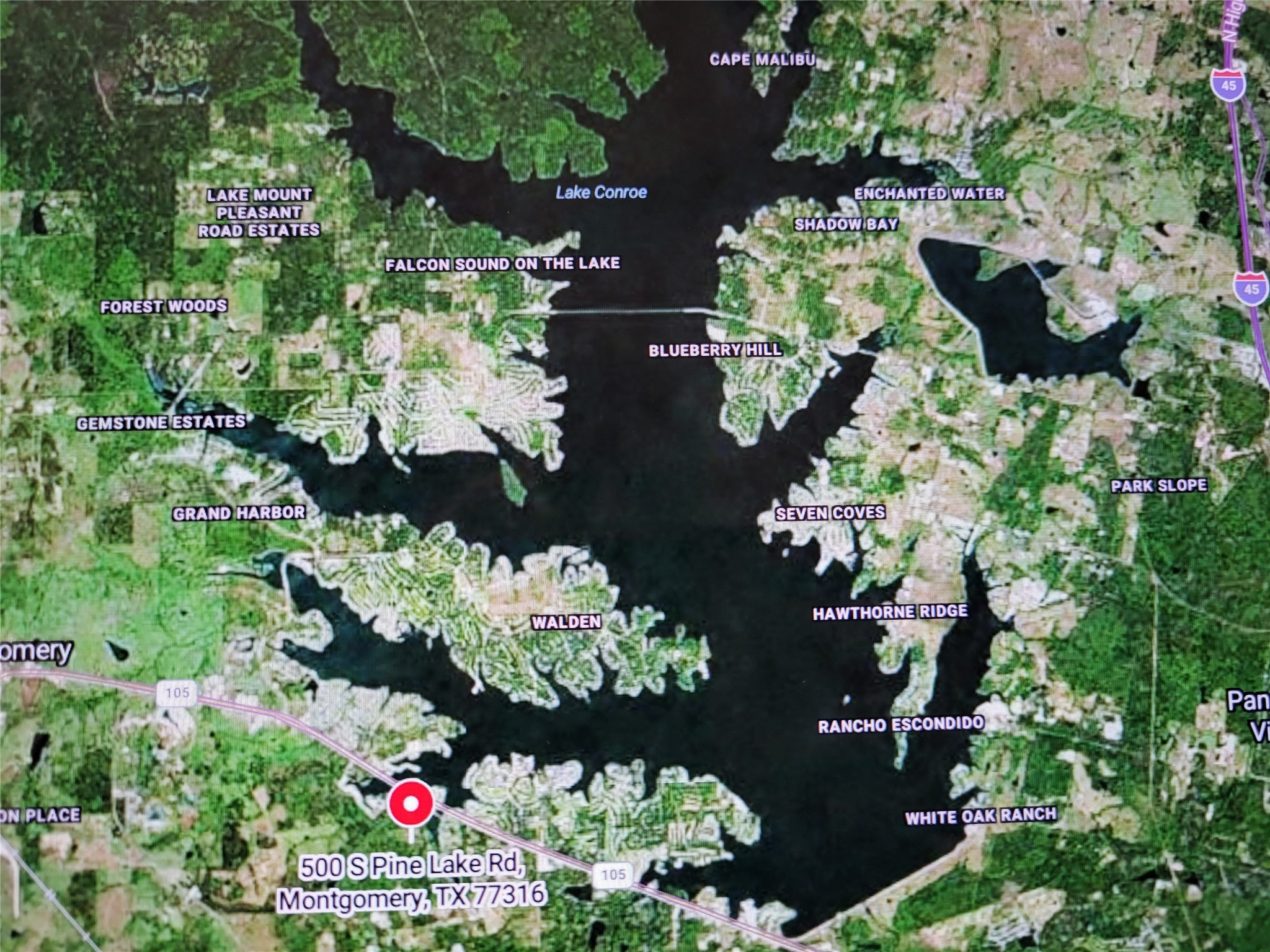 500 S Pine Lake Road Montgomery TX 77316