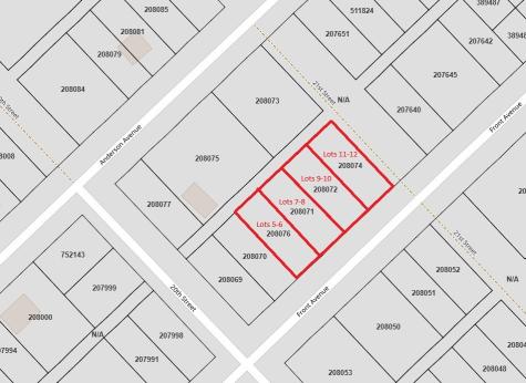 Lots 7-8 Front Avenue Port Bolivar TX 77650