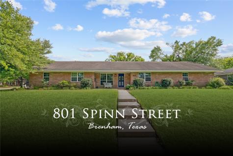 801 Spinn Street Brenham TX 77833