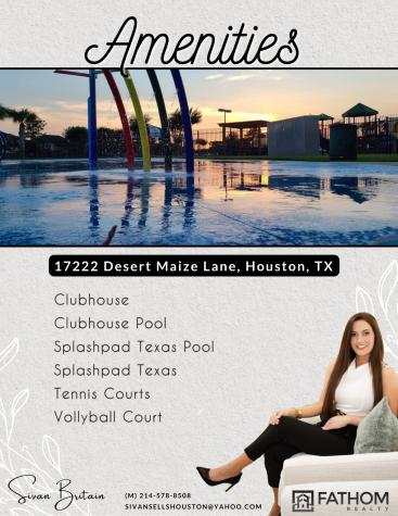 17222 Desert Maize Lane Houston TX 77095