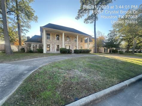 15807 Crystal Brook Drive Houston TX 77068