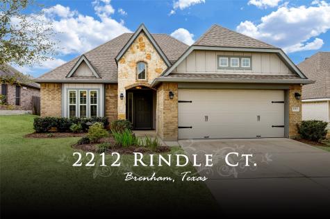 2212 Rindle Court Brenham TX 77833