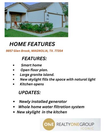 9857 Glen Brook Lane Magnolia TX 77354