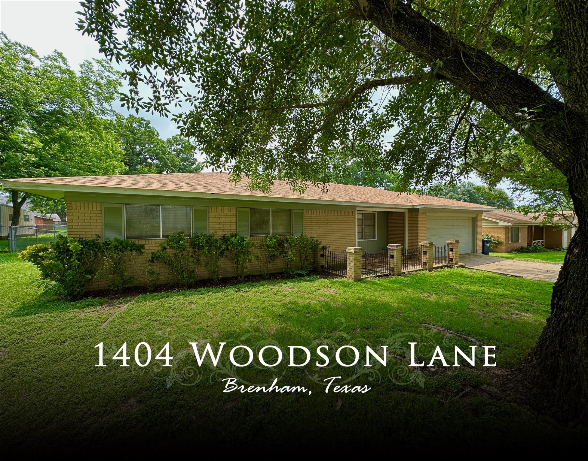 1404 Woodson Lane Brenham TX 77833