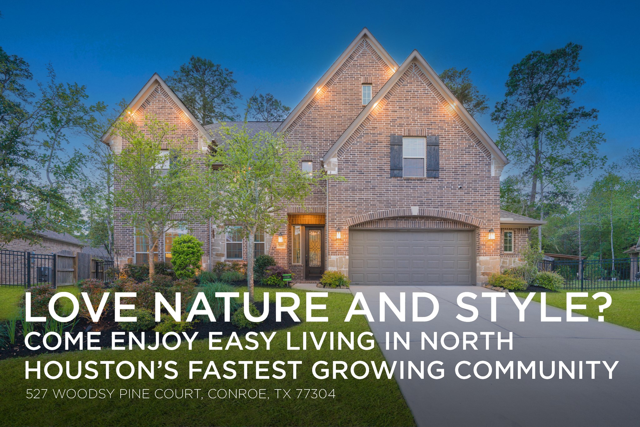 527 Woodsy Pine Court Conroe TX 77304