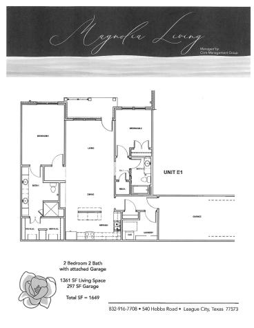 540 Hobbs Road E1 League City TX 77573