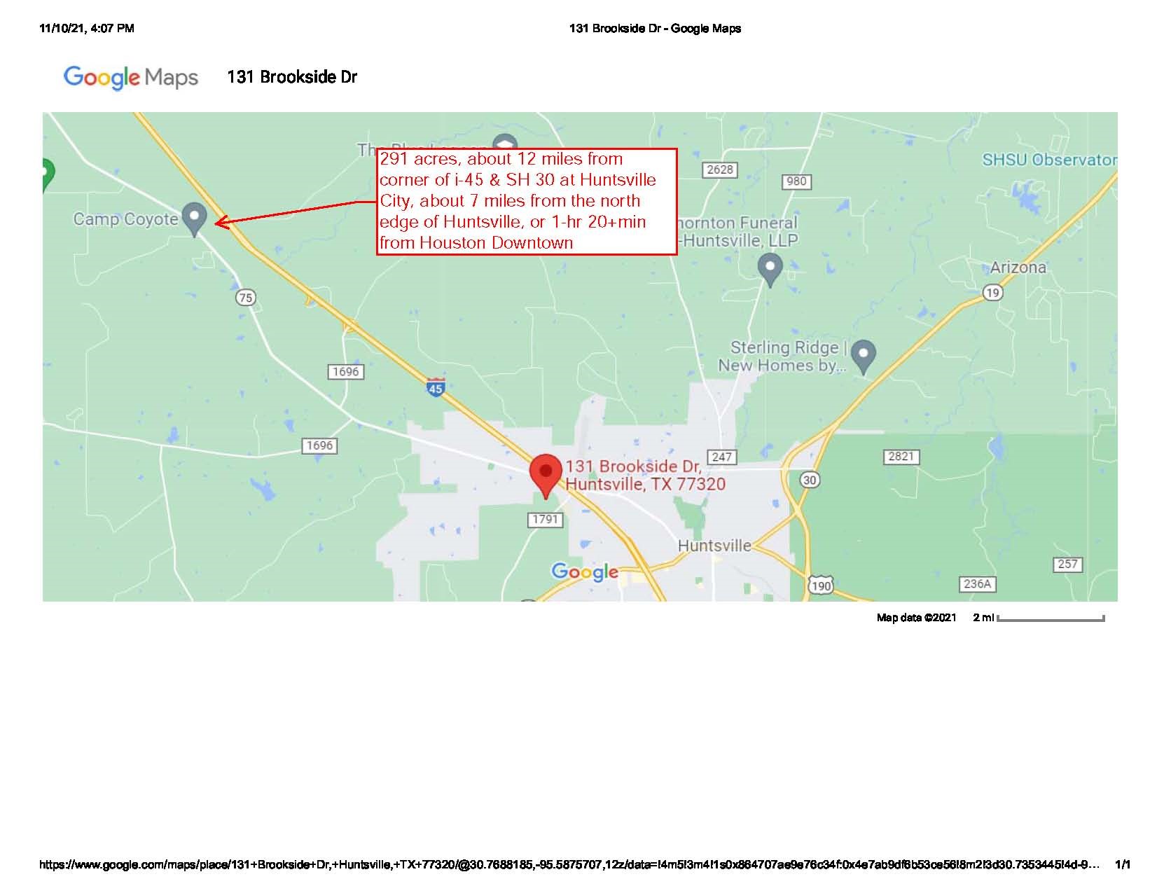 2404 Tx-75 Road Huntsville TX 77320