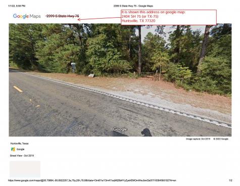 2404 Tx-75 Road Huntsville TX 77320