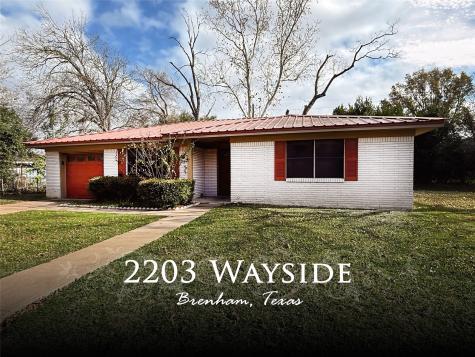 2203 Wayside Drive Brenham TX 77833