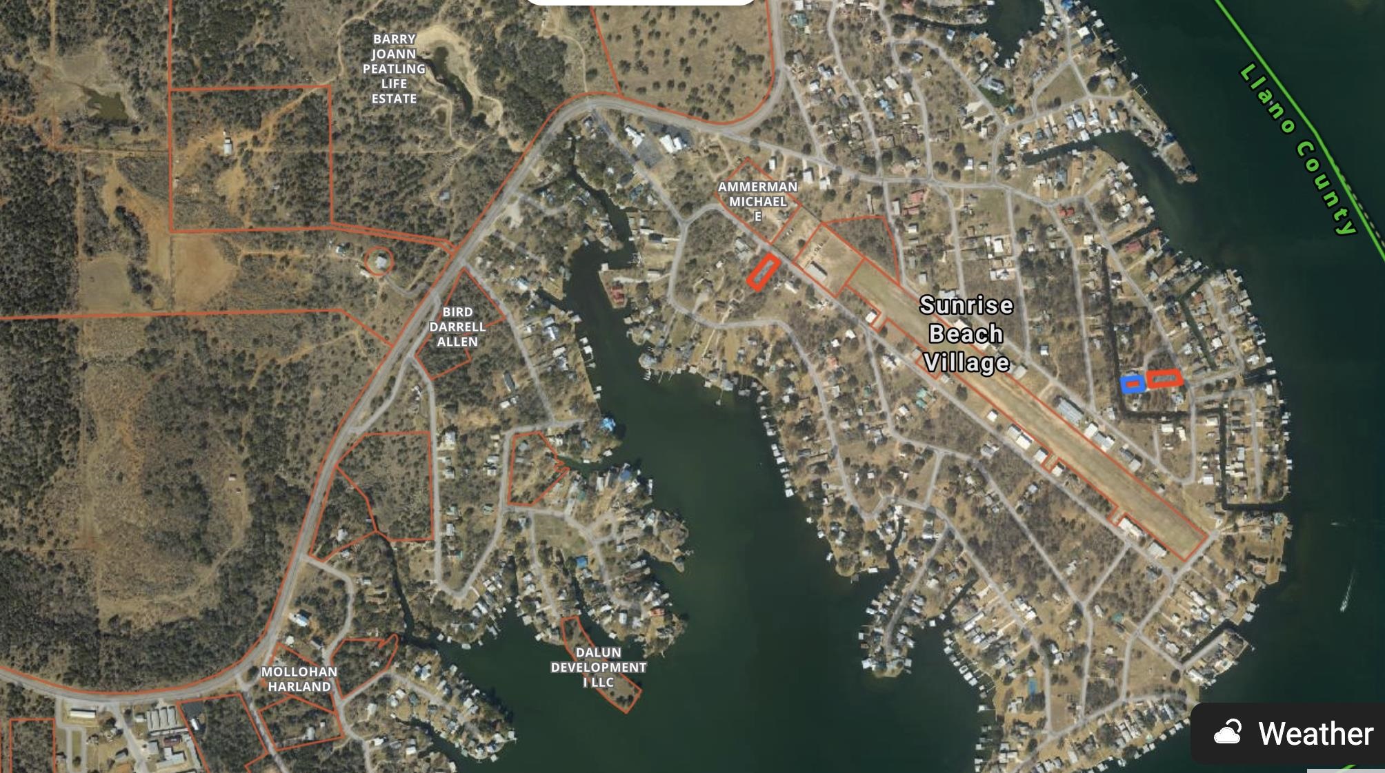 Air View Lot 534 Boulevard Sunrise Beach TX 78643