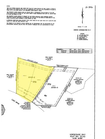 Lot 23126-e Lost Spur Horseshoe Bay TX 78657