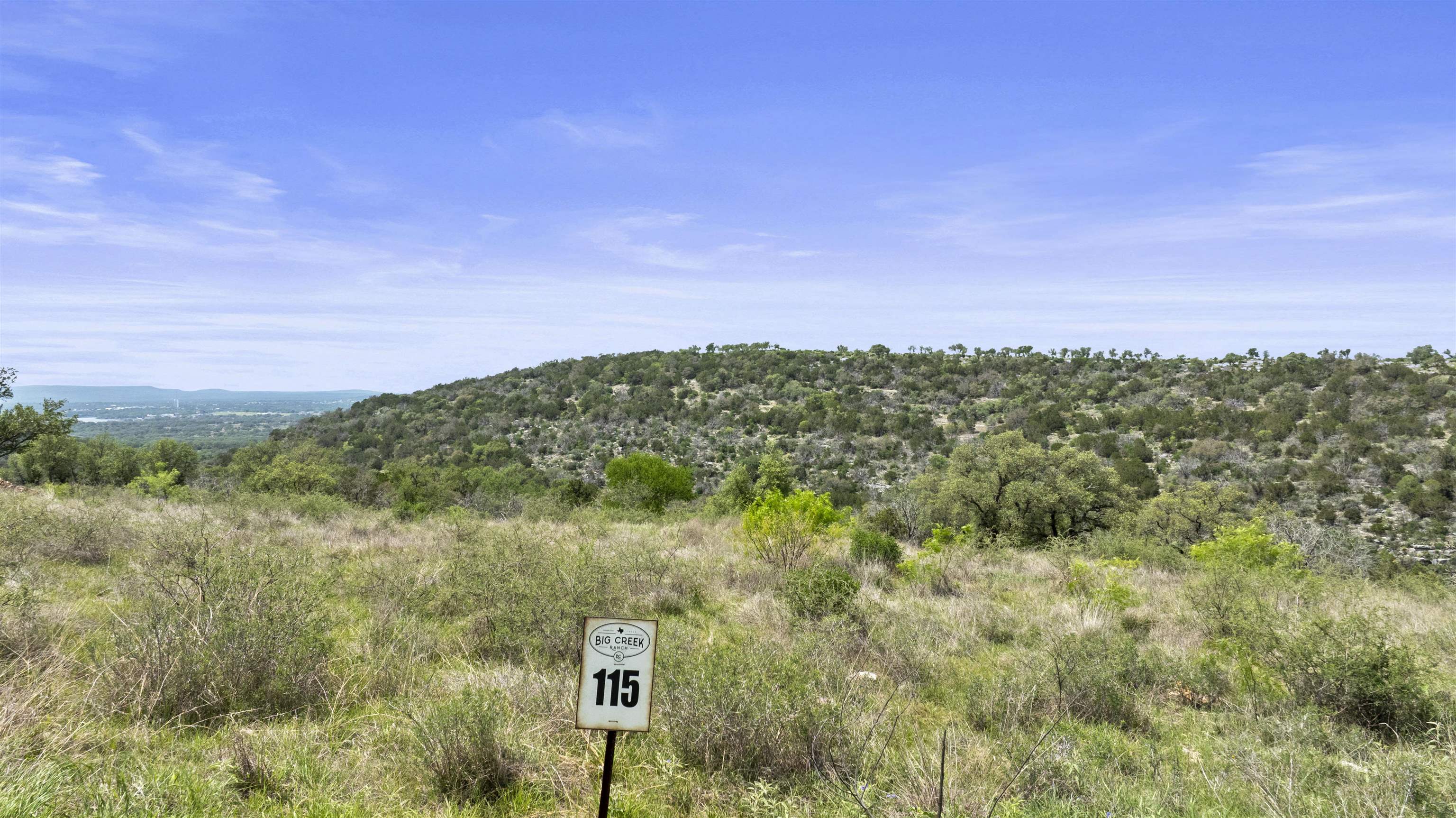 Lot 115 Big Creek Ranch (Falling Waters) Kingsland TX 78639