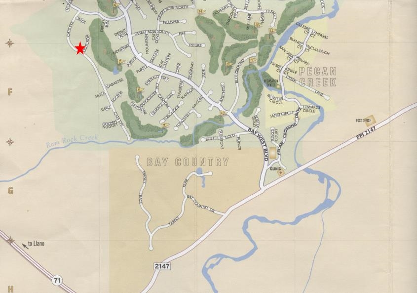 310 Outcrop/cats Eye Horseshoe Bay TX 78657