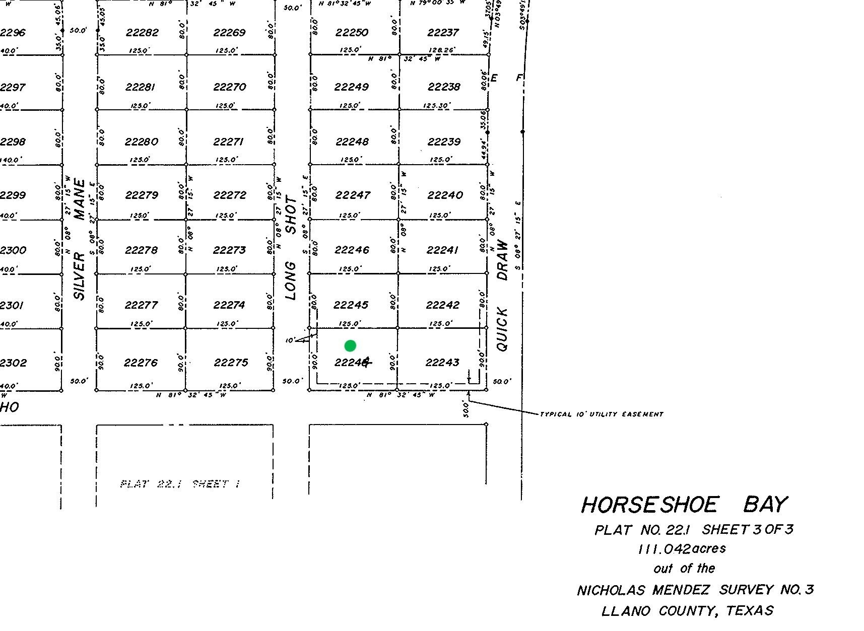 Lot 22244 Westward Ho/long Shot Horseshoe Bay TX 78657