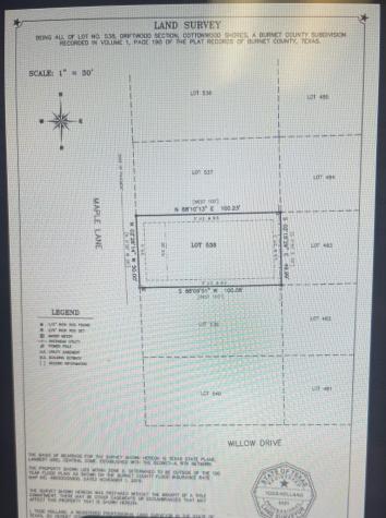 707 Maple Lane Cottonwood Shores TX 78657