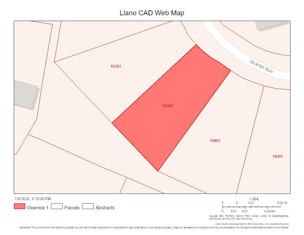 Lt 45009 Scarlet Sun Horseshoe Bay TX 78657