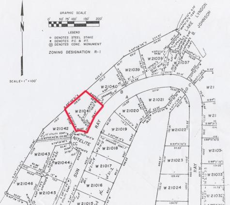 W21041 Nite Lite Horseshoe Bay TX 78657