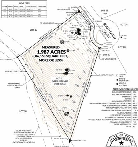 Lot 21 Southview Court Kingsland TX 78639