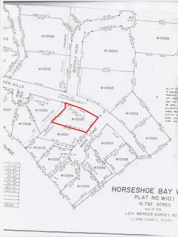 W10030 Broken Hills/moonstone Horseshoe Bay TX 78657