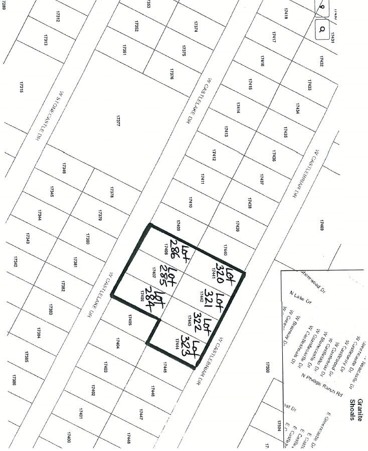 Lots 320-323 Tbd W. Castlebriar Drive Granite Shoals TX 78654