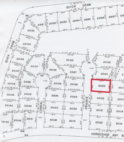 Lt 20123 Prairie Horseshoe Bay TX 78657